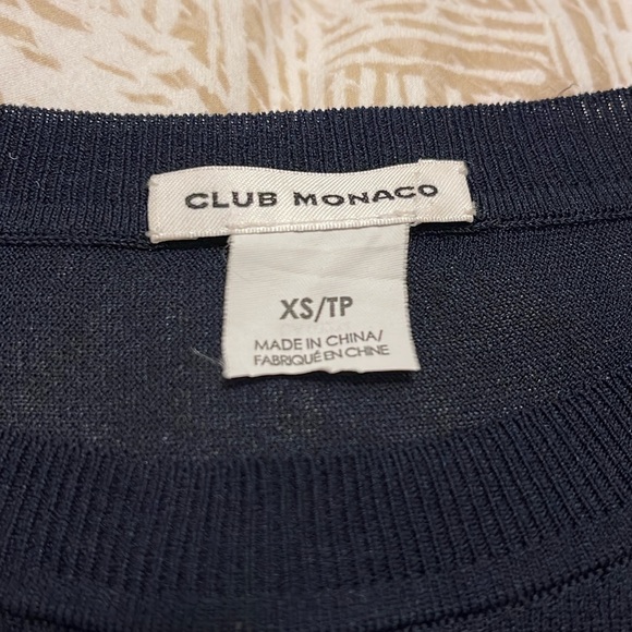 CLUB MONACO Long Sleeve Blouse - Picture 3 of 4